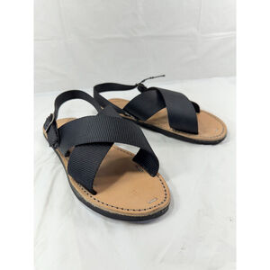 Huaraches Cruzados Strappy Sandals Nylon Webbing and Tire Outsoles Women's Sz 7